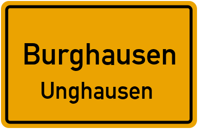 Straßenverzeichnis Burghausen Unghausen