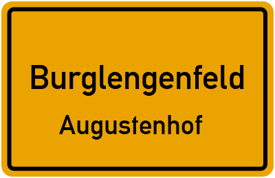 Straßenverzeichnis Burglengenfeld Augustenhof