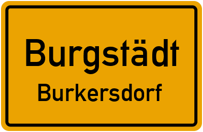 Straßenverzeichnis Burgstädt Burkersdorf