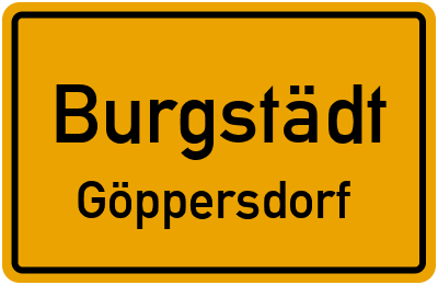 Straßenverzeichnis Burgstädt Göppersdorf