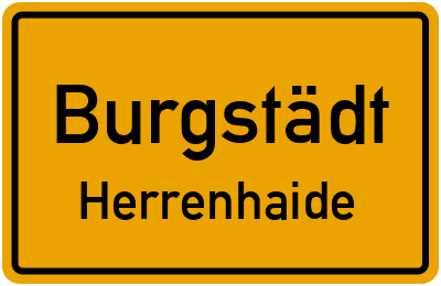 Straßenverzeichnis Burgstädt Herrenhaide