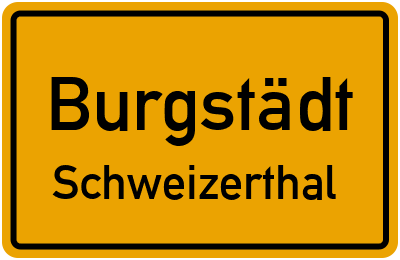 Briefkasten in Burgstädt Schweizerthal