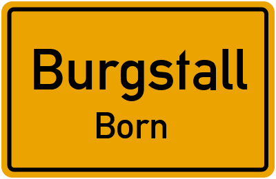 Straßenverzeichnis Burgstall Born