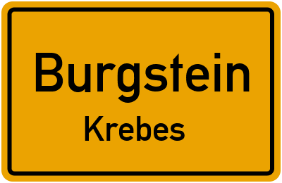 Straßenverzeichnis Burgstein Krebes