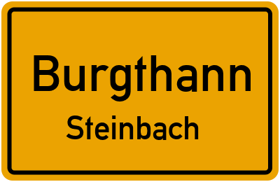 Straßenverzeichnis Burgthann Steinbach
