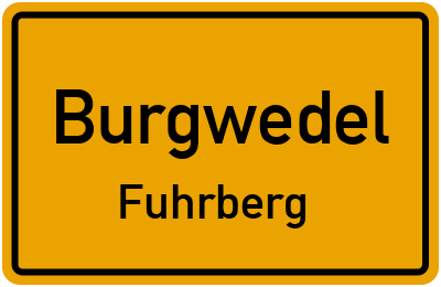 Straßenverzeichnis Burgwedel Fuhrberg