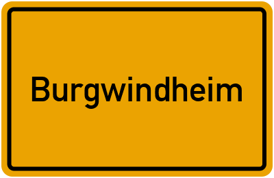 Wo liegt Burgwindheim?