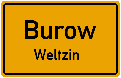 Straßenverzeichnis Burow Weltzin