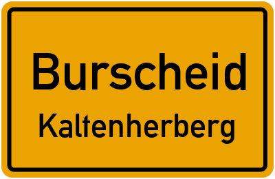 Straßenverzeichnis Burscheid Kaltenherberg