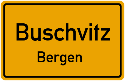 Straßenverzeichnis Buschvitz Bergen