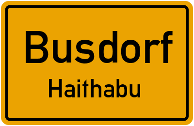 Straßenverzeichnis Busdorf Haithabu