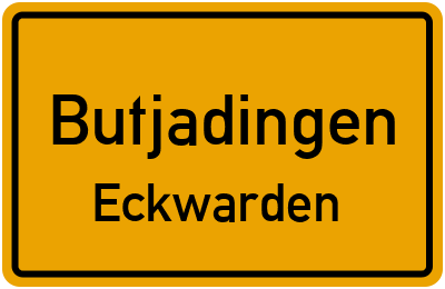 Straßenverzeichnis Butjadingen Eckwarden