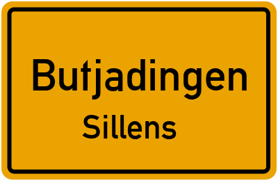 Straßenverzeichnis Butjadingen Sillens