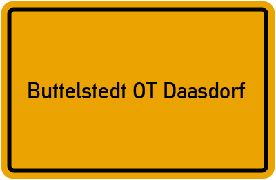 Branchenbuch Buttelstedt OT Daasdorf, Thüringen