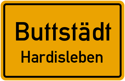 Straßenverzeichnis Buttstädt Hardisleben