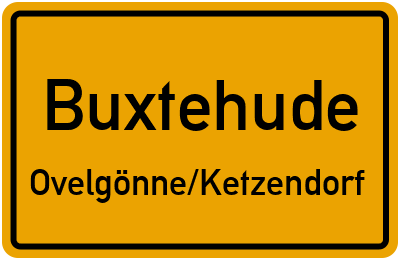 Ortsschild Buxtehude Ovelgönne/Ketzendorf