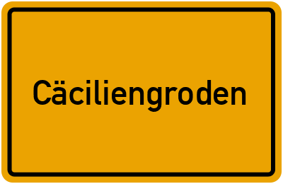 Cäciliengroden in Niedersachsen