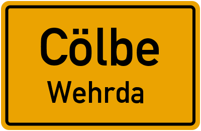 Straßenverzeichnis Cölbe Wehrda