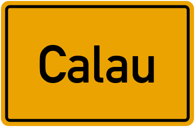 Branchenbuch Calau, Brandenburg