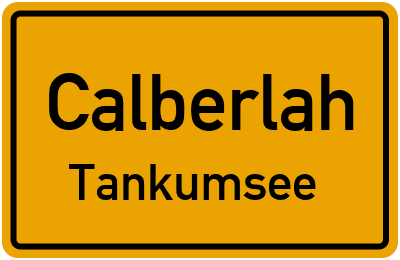 Straßenverzeichnis Calberlah Tankumsee