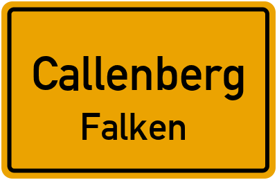 Straßenverzeichnis Callenberg Falken