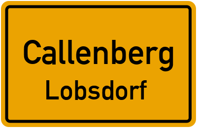 Straßenverzeichnis Callenberg Lobsdorf
