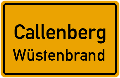 Straßenverzeichnis Callenberg Wüstenbrand
