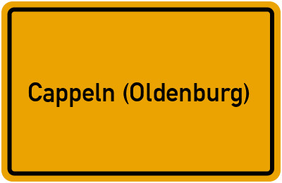 Branchenbuch Cappeln (Oldenburg), Niedersachsen