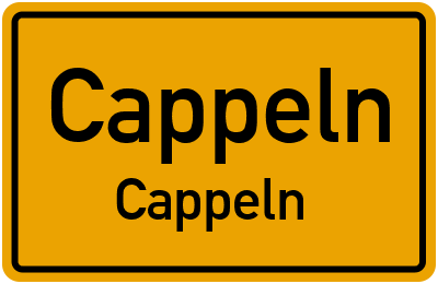 Straßenverzeichnis Cappeln Cappeln
