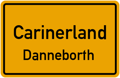 Straßenverzeichnis Carinerland Danneborth