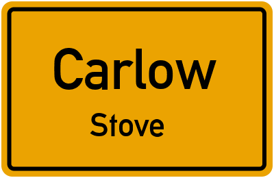 Straßenverzeichnis Carlow Stove