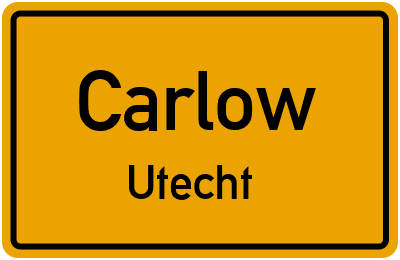 Straßenverzeichnis Carlow Utecht