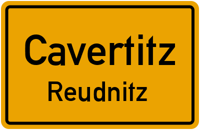 Straßenverzeichnis Cavertitz Reudnitz