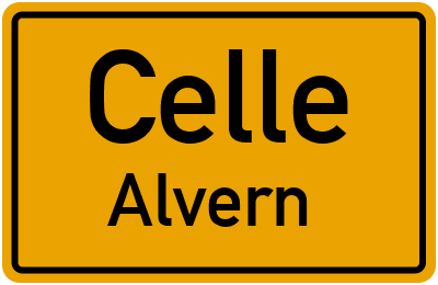 Straßenverzeichnis Celle Alvern