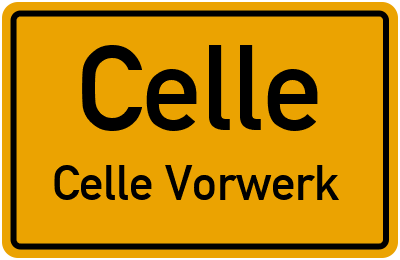 Straßenverzeichnis Celle Celle Vorwerk