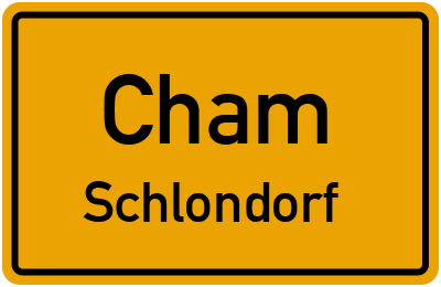 Straßenverzeichnis Cham Schlondorf