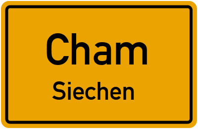 Straßenverzeichnis Cham Siechen