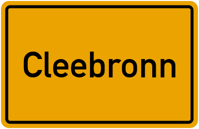 Cleebronn in Baden-Württemberg
