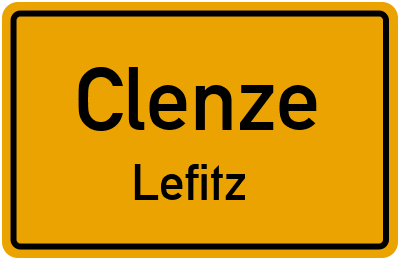 Straßenverzeichnis Clenze Lefitz