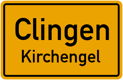 Straßenverzeichnis Clingen Kirchengel