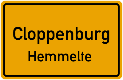 Straßenverzeichnis Cloppenburg Hemmelte