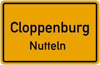 Straßenverzeichnis Cloppenburg Nutteln