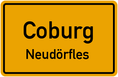 Straßenverzeichnis Coburg Neudörfles