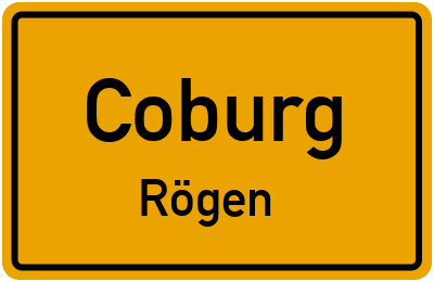 Straßenverzeichnis Coburg Rögen