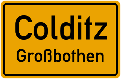 Straßenverzeichnis Colditz Großbothen