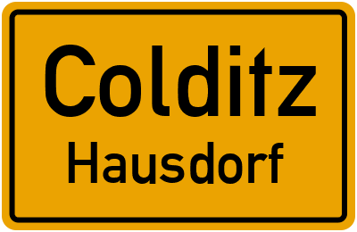 Straßenverzeichnis Colditz Hausdorf