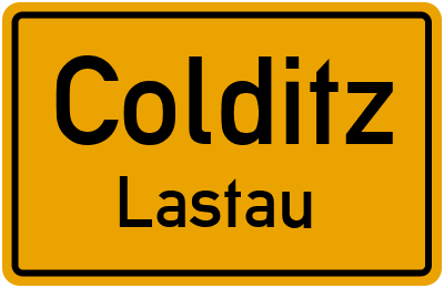 Straßenverzeichnis Colditz Lastau