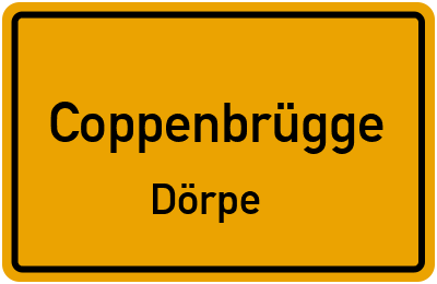 Straßenverzeichnis Coppenbrügge Dörpe