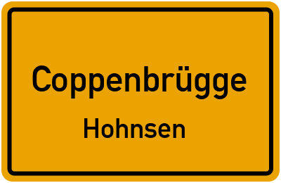 Straßenverzeichnis Coppenbrügge Hohnsen