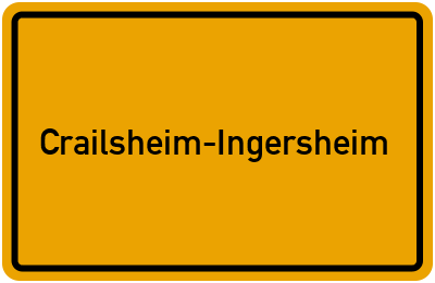 Branchenbuch Crailsheim-Ingersheim, Baden-Württemberg
